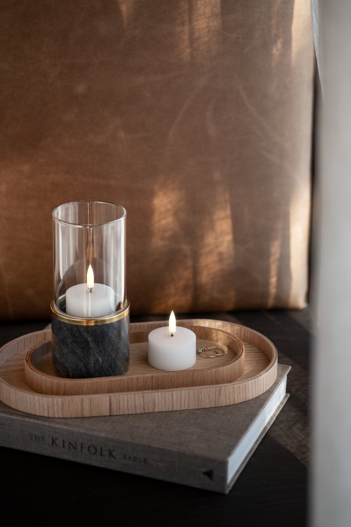Wood bakke, medium – Oak